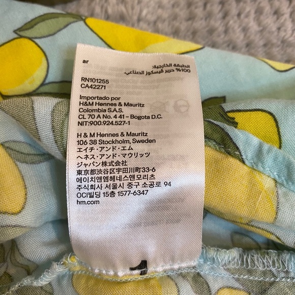 H&M lemon romper - Picture 7 of 9